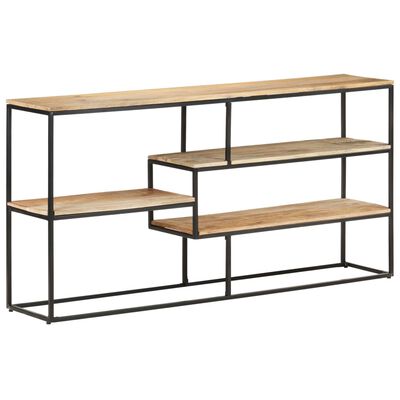 vidaXL Sideboard 150x30x75 cm Rough Mango Wood