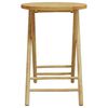 vidaXL 3 Piece Bistro Set Bamboo