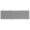 vidaXL Sun Lounger Cushion Grey 200x60x3cm Oxford Fabric