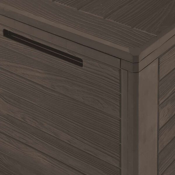 vidaXL Garden Storage Box Brown 116x44x55 cm