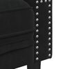 vidaXL Chesterfield Sofa Chair Black Velvet