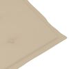 vidaXL Folding Garden Chairs 3 pcs with Cushions Solid Acacia Wood