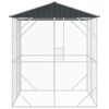 vidaXL Bird Cage Anthracite 215 x 208 x 247 cm Galvanised steel