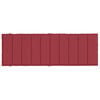 vidaXL Sun Lounger Cushion Wine Red 186x58x4cm Oxford Fabric