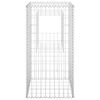 vidaXL Gabion Basket Post 50x50x100 cm Iron