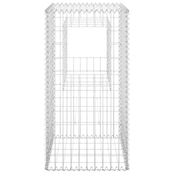 vidaXL Gabion Basket Post 50x50x100 cm Iron