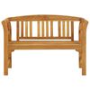 vidaXL Garden Bench 114 cm Solid Acacia Wood