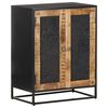 vidaXL Sideboard 60x35x75 cm Rough Mango Wood