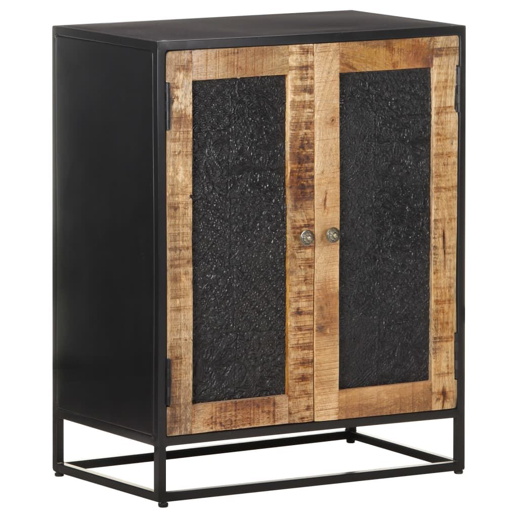 vidaXL Sideboard 60x35x75 cm Rough Mango Wood