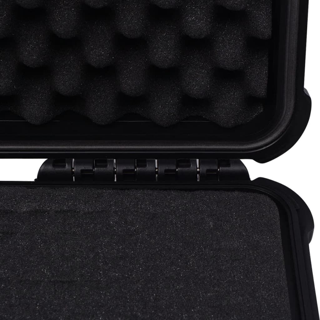 vidaXL Protective Equipment Case 40.6x33x17.4 cm Black