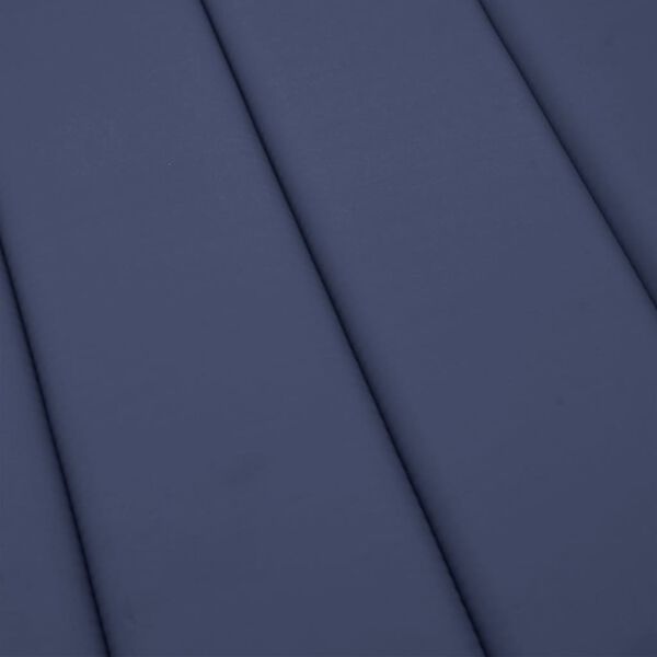 vidaXL Sun Lounger Cushion Navy Blue Oxford Fabric