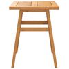vidaXL Side Table 45x45x60 cm Solid Wood Acacia