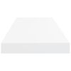 vidaXL Floating Wall Shelves 4 pcs White 80x23.5x3.8 cm MDF