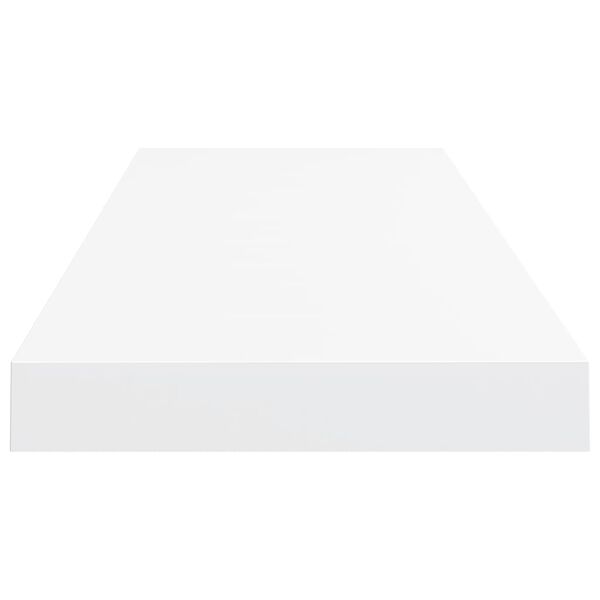 vidaXL Floating Wall Shelves 4 pcs White 80x23.5x3.8 cm MDF