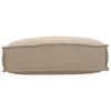 vidaXL Cushion Taupe 50 x 40 x 12 cm Oxford Fabric
