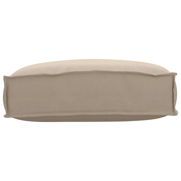 vidaXL Cushion Taupe 50 x 40 x 12 cm Oxford Fabric