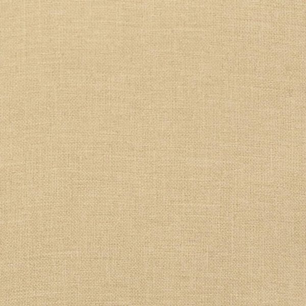 vidaXL Lowback Chair Cushions 4 pcs Melange Beige 100x50x4 cm Fabric