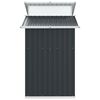 vidaXL Garden Shed Anthracite 270x130x208.5 cm Galvanised Steel