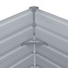 vidaXL Raised Garden Bed 160x80x45 cm Galvanised Steel Green