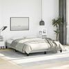 vidaXL Bed Frame without Mattress Light Grey 137x190 cm Full Velvet