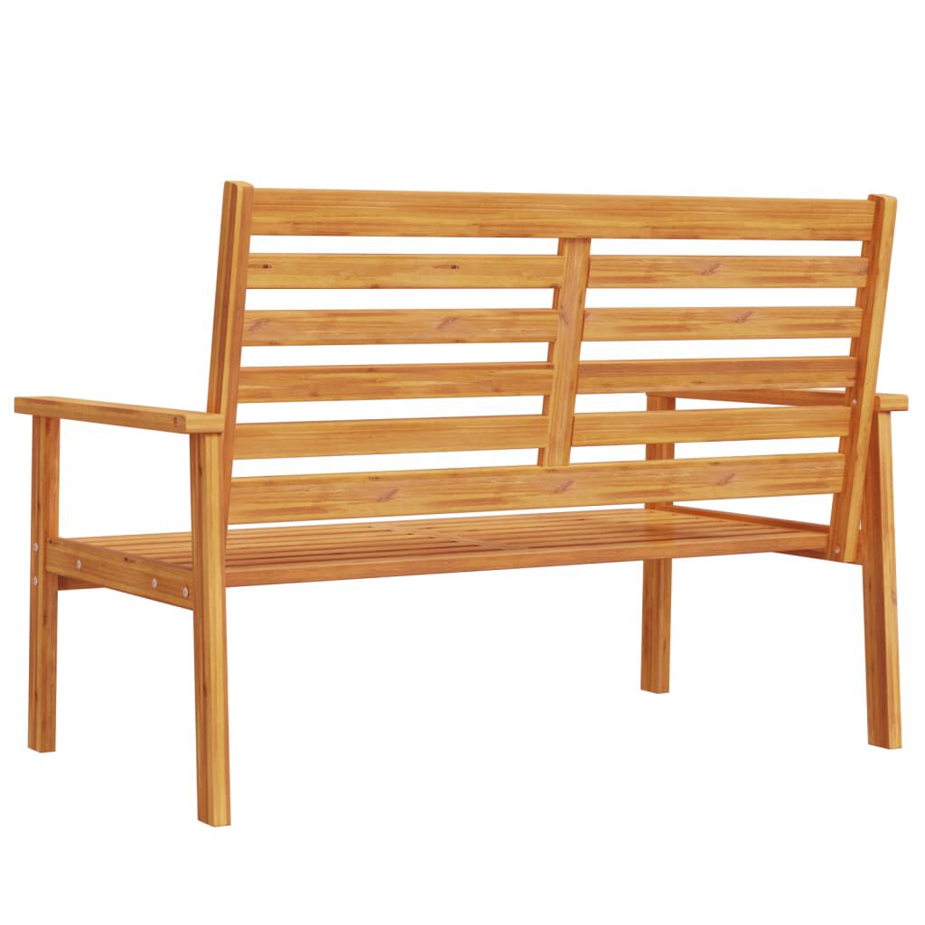 vidaXL Garden Sofa Bench 120 cm Solid Wood Acacia