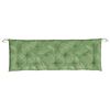 vidaXL Garden Bench Cushion Leaf Pattern 150x50x7 cm Oxford Fabric