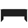 vidaXL Coffee Table Black 102x50.5x46.5 cm Engineered Wood