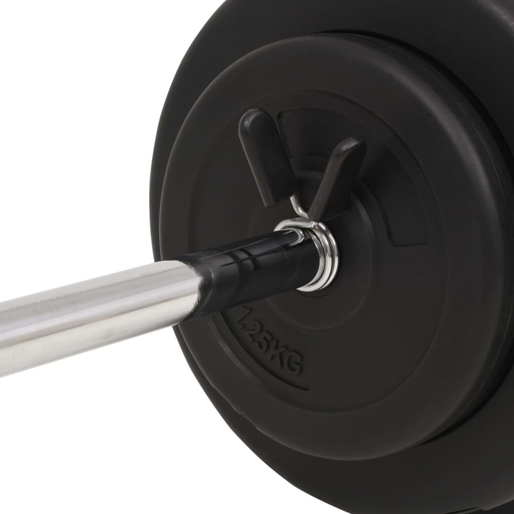 vidaXL Barbell Set 30 kg