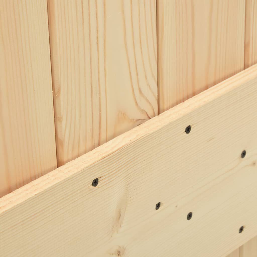 vidaXL Door NARVIK 70x210 cm Solid Wood Pine