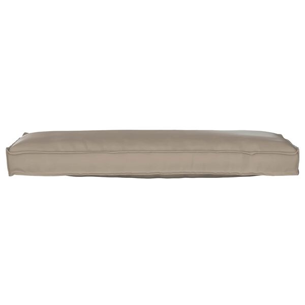 vidaXL Cushion Taupe 120 x 40 x 8 cm Oxford Fabric
