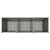vidaXL Raised Bed 120x40x38 cm Polypropylene