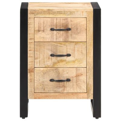 vidaXL Bedside Cabinet 40x35x55 cm Solid Mango Wood