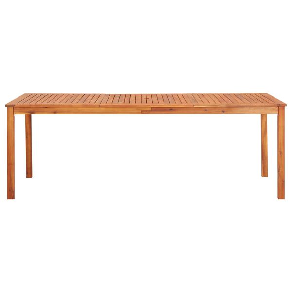 vidaXL 7 Piece Garden Dining Set with Cushions Solid Acacia Wood