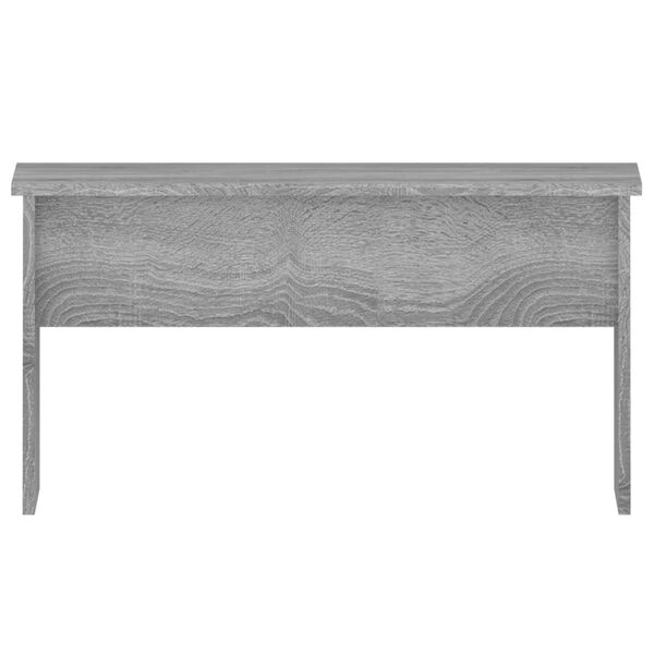 vidaXL Coffee Table Grey Sonoma 80x50.5x41.5 cm Engineered Wood