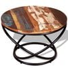 vidaXL Coffee Table Solid Reclaimed Wood 60x60x40 cm