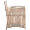 vidaXL 4 Piece Garden Lounge Set with Cushion Poly Rattan Beige