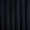 vidaXL Dining Chairs 2 pcs Black Velvet