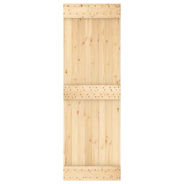 vidaXL Door NARVIK 70x210 cm Solid Wood Pine