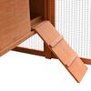 vidaXL Chicken Cage Solid Pine & Fir Wood 170x81x110 cm
