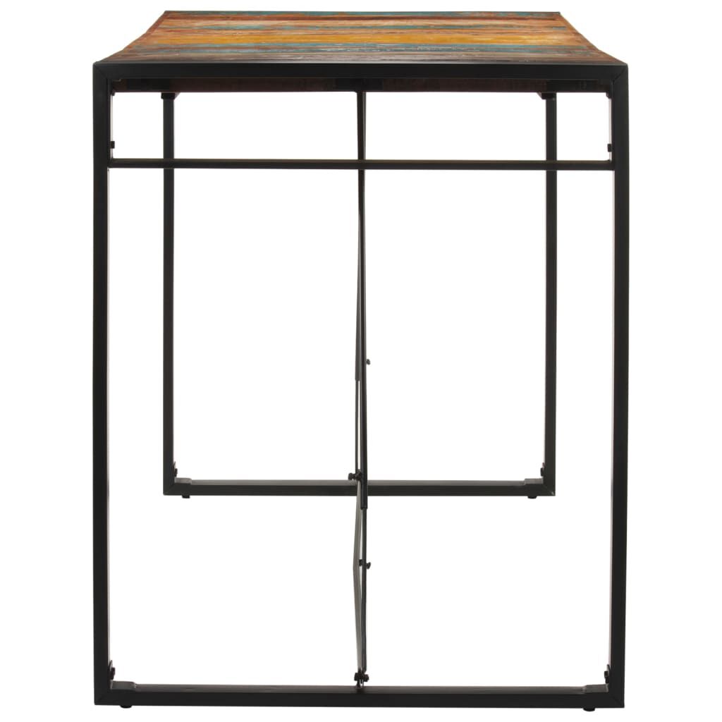 vidaXL Bar Table 175x90x110 cm Solid Wood Reclaimed