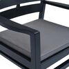 vidaXL 4 Piece Outdoor Lounge Set Plastic Anthracite