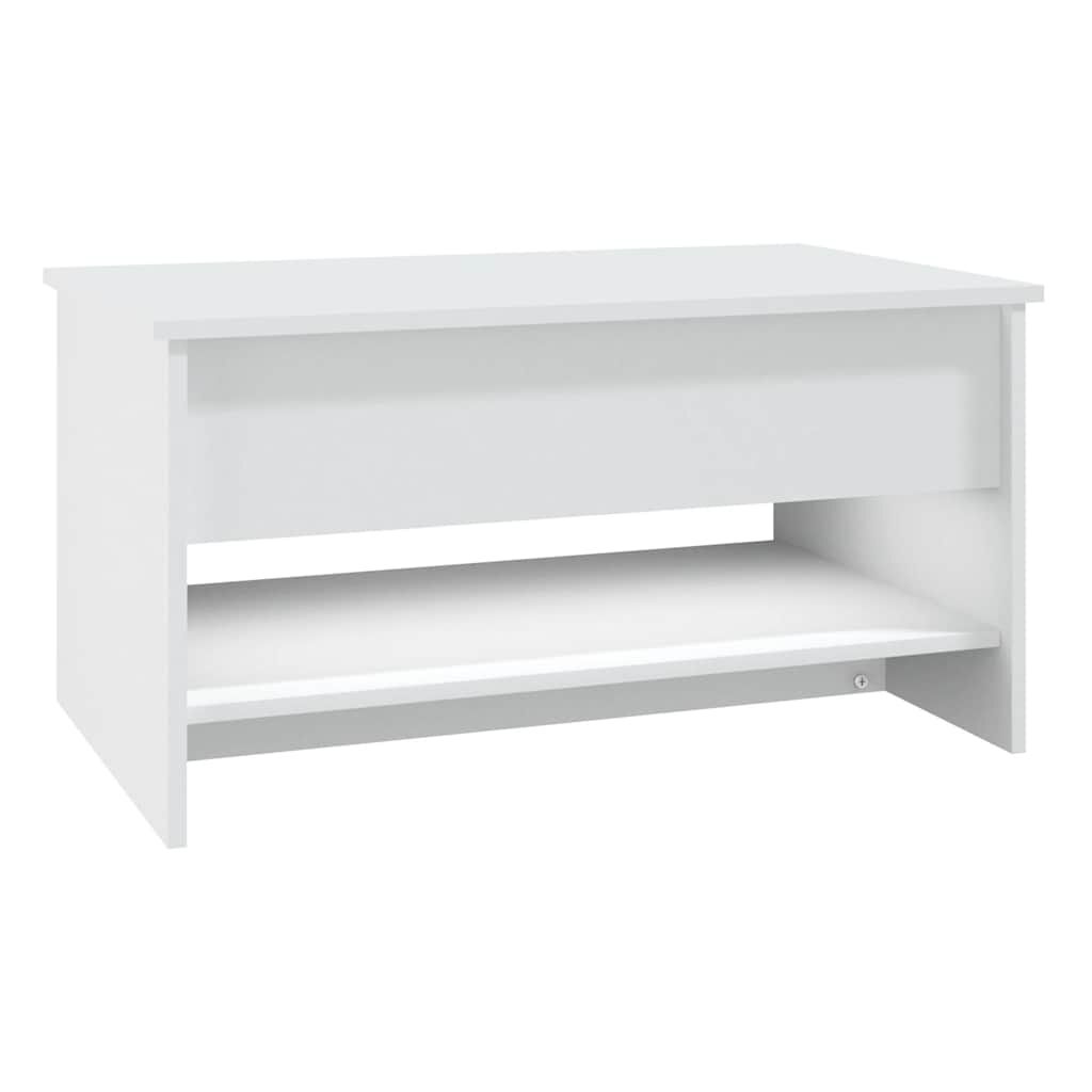 vidaXL Coffee Table White 80x50x40 cm Engineered Wood
