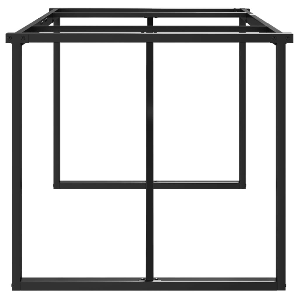 vidaXL Dining Table Legs O-Frame 180x80x73 cm Steel