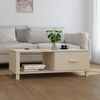 vidaXL Coffee Table HAMAR Honey Brown 100x55x35 cm Solid Wood Pine