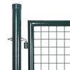 vidaXL Garden Mesh Gate Fence Door Wall Grille 306x75 cm