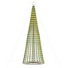 vidaXL LED Christmas Tree 688 LEDs Colourful 300 cm