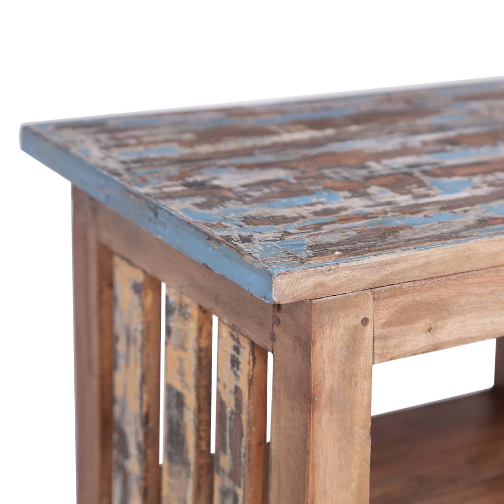 vidaXL Bedside Cabinet 41x30x50 cm Solid Mahogany Wood