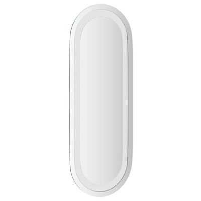 vidaXL LED Bathroom Mirror 40x15 cm Oval