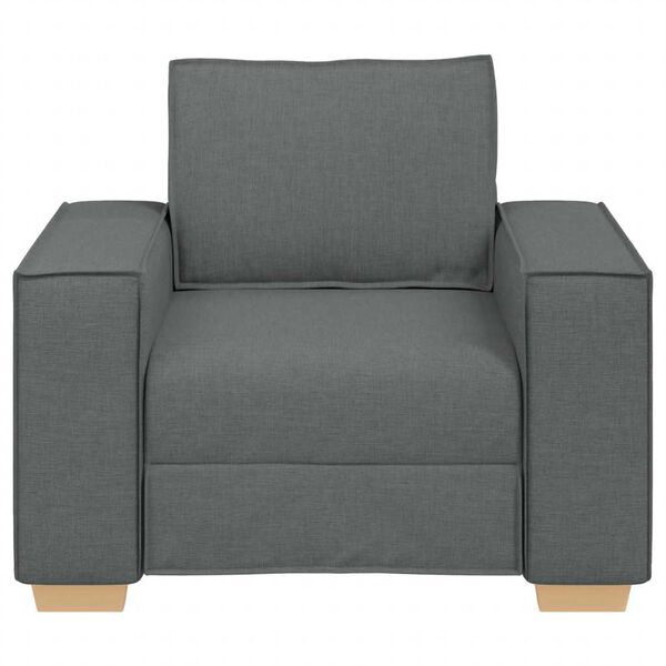 vidaXL Sofa Chair Dark Grey 60 cm Fabric