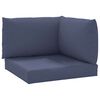 vidaXL Pallet Cushions 3 pcs Navy Blue Oxford Fabric